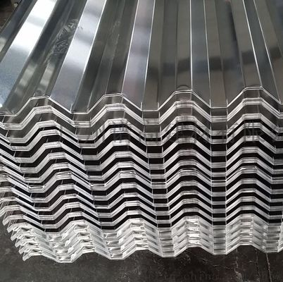 SMP 1100mm Decorative Galvanized Steel Sheets 0.12-1mm Corrugated Galv Sheets
