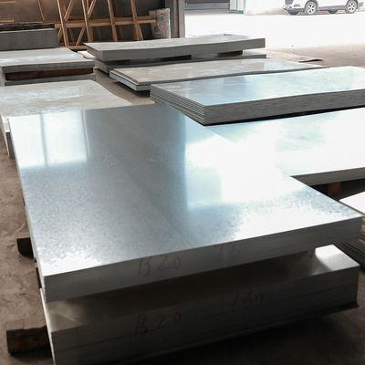Q235 Pre Galvanised Steel Sheet 4x8 Zinc Coated GI Iron DX51D