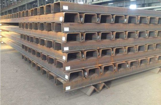 Sy295 Sy390 355mpa Sy390 Cold Formed Steel Sheet Pile AISI Ss400 Astm A36