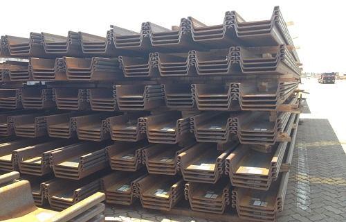ASTM A328 Q345b Steel Sheet Pile Type 2 Sy295/Sy390 Hot Rolled Steel Sheet Piles