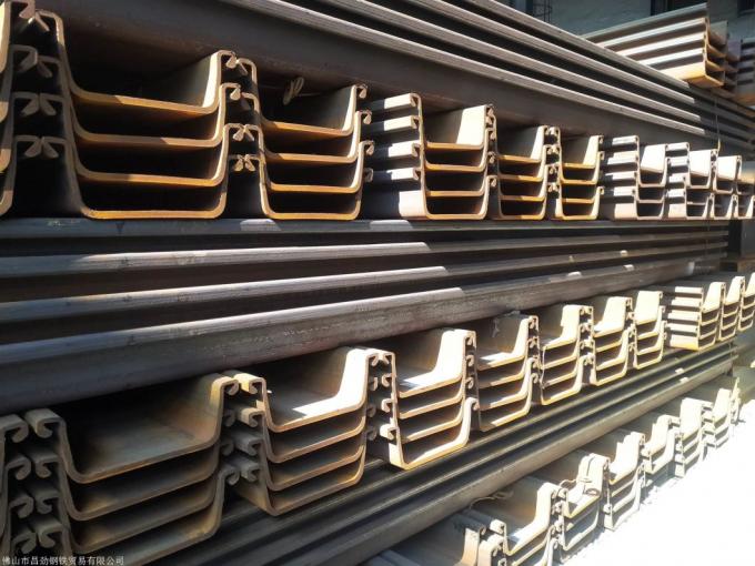 400X100X10.5mm Type 2 Hot Rolled U Type Steel Sheet Pile for Construction